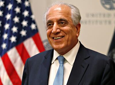 US Special Representative for Afghanistan Reconciliation Zalmay Khalilzad. AP
