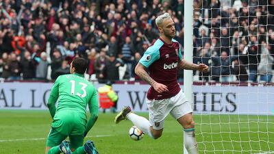 Striker: Marko Arnautovic (West Ham) – A double against Southampton means he has scored six goals in West Ham’s six league wins under David Moyes. He could keep them up. Hannah Mckay / Reuters