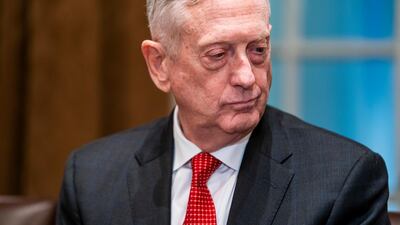 Departures since Trump took office: US Defense Secretary James Mattis. EPA