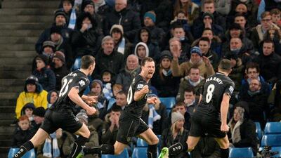 Centre forward: Ashley Barnes, Burnley: “Arguably one of best centre forward performances I’ve seen in a long, long time,” said his manager, Sean Dyche. (Photo: Oli Scarff / AFP)