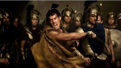 Henry Cavill stars in Relativity Media's Immortals. Courtesy Jan Thijs
