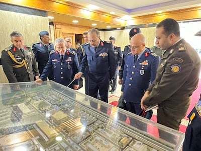 Turkish and Egyptian military officers met in Egypt this month. Photo: Turkey Ministry of National Defence