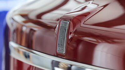 The V12 produces 563bhp and 850Nm of torque. Chris Whiteoak / The National