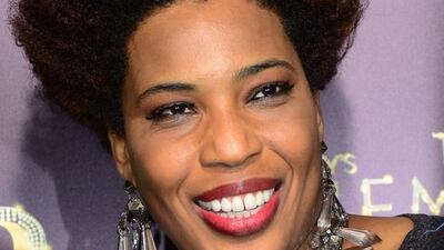 Musician Macy Gray poses. Frederic J. Brown / AFP photo