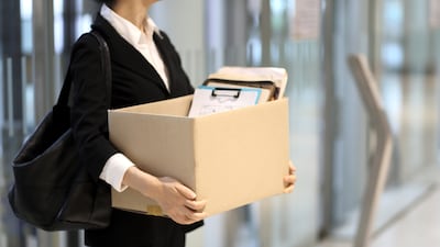One month or 30 days’ notice to leave a job is standard in the UAE unless the employee is intending to leave the country. Getty Images