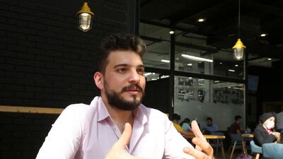 President of the Iraqi eSports Federation, Hayder Jaafar, talks about the craze taking the country by storm during an interview in the capital city Baghdad. AFP