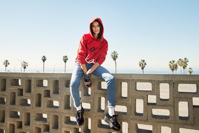 A look from the Karl Lagerfeld x Kaia collection