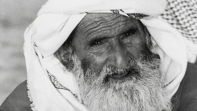 Old Bedouin Man, 1970sThe Bedouins series © Noor Ali Rashid Archives
