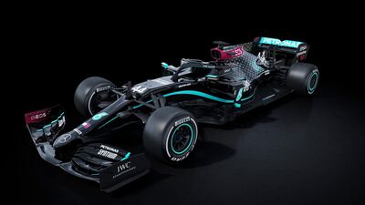 Mercedes have announced that they will switch from its usual silver to black-coloured cars for the 2020 season. PA