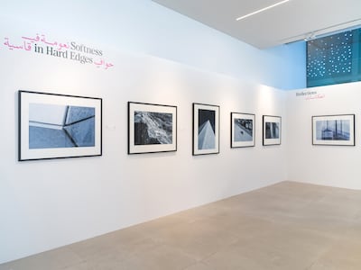 The exhibition was created entirely by women students from Zayed University. Photo: Bassam Freiha Art Foundation
