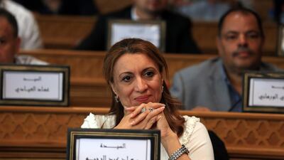 Souad Abderrahim has been elected the first woman mayor of Tunis. EPA