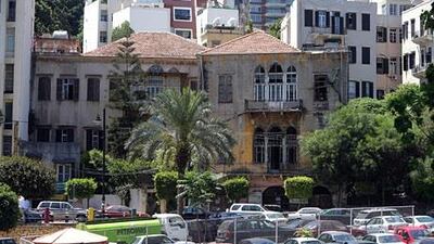 As car ownership in Beirut keeps increasing, there are plans to build a motorway at the cost of green space. Joseph Eid / AFP