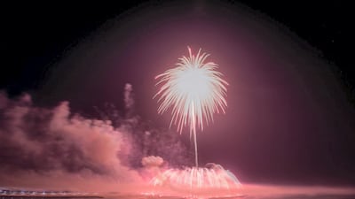 RAK is known for its big New Year's Eve fireworks displays. Courtesy Ras Al Khaimah Tourism Development Authority
