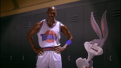Michael Jordan in 'Space Jam' in 1996. IMDb