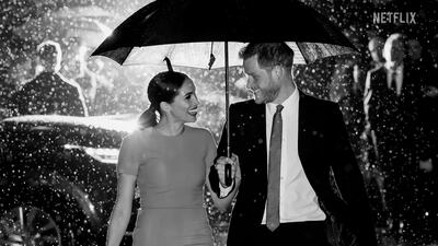 The Harry & Meghan documentary is a six-part series on Netflix. PA