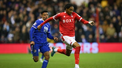 Right-back: Djed Spence (Nottingham Forest) – Outstanding against Arsenal in the third round and perhaps even better against Leicester in the fourth. Fully deserved his goal. Getty Images