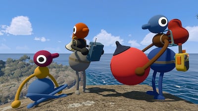 Big Walk turns a simple hike with friends into one of the year's most acclaimed co-operative games. Photo: Panic