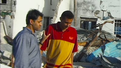 Kamal Aljafari’s With Hasan in Gaza is based on film shot in 2001 and rediscovered years later. Photo: Tiff