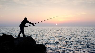 It will be cloudy over the weekend, with choppy conditions in the Arabian Gulf. Delores Johnson / The National