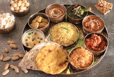 A Lohri non-vegetarian thali at Punjabi restaurant Dhaba Lane. Photo: Dhaba Lane