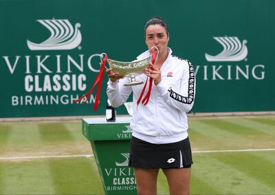 Ons Jabeur won her first WTA Tour title at the Birmingham Classic this summer. Getty