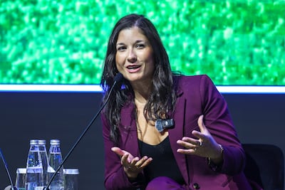 Nadia Kadhim, CEO and co-founder of Naq Cyber. Victor Besa / The National