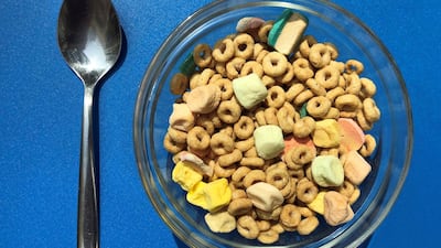 'The Luckiest Charms' has Cheerios honey nut and homemade crispy marshmallows