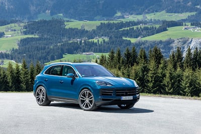 The 2023 Porsche Cayenne. Porsche's chief financial officer, Lutz Meschke, said inflation concerns and economic uncertainty were affecting the luxury sector. Photo: Porsche