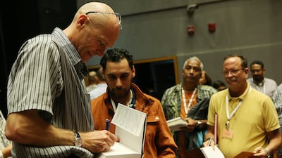 Andrew Hallam worked as a personal finance teacher in a Singaporean high school for 11 years before publishing books to help expats invest more wisely. Satish Kumar / The National