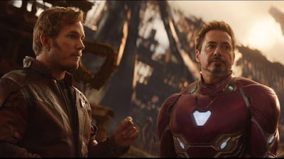 Characters in the Marvel Cinematic Universe will meet for the first time such as Peter Quill's Star-Lord and Tony Stark's Iron Man.