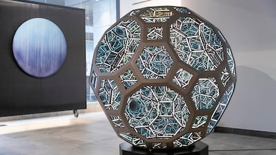 60" Great Rhombicosidodecahedron (Champagne)