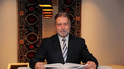 Dr Elie Abadie, rabbi of the Association of Gulf Jewish Communities in Dubai in September, 2021. Pawan Singh / The National.