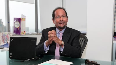 John Lincoln, senior vice president of business marketing at Etisalat. The firm plans four new business tablet data plans. Pawan Singh / The National