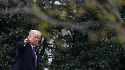 Donald Trump's insistence on levies on goods could spark a trade war that might ultimately benefit the Arabian Gulf. Mandel Ngan / AFP