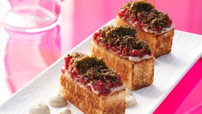 Mountain toast at BCH:CLB. Photo: W Dubai - The Palm