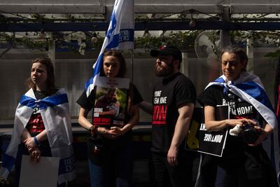 An increasing number of Israelis are prioritising the release of hostages held by Hamas above all other war aims. AFP