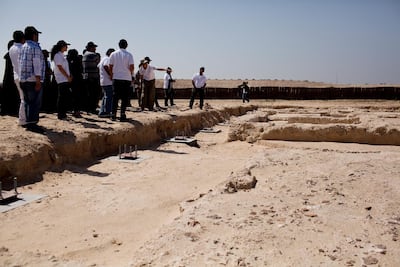 Thirty-six archaeological sites have been discovered on Sir Bani Yas island. Andrew Henderson / The National