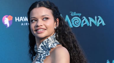 Catherine Laga’aia makes her on-screen debut in Disney's live-action remake of Moana. Reuters