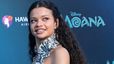 Catherine Laga’aia makes her on-screen debut in Disney's live-action remake of Moana. Reuters