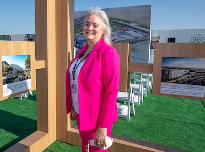 Monique Flickinger, ACS Superintendent. Victor Besa / The National.