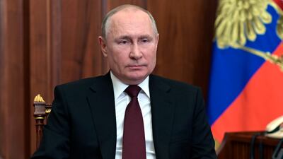 President Vladimir Putin ordered Russia's nuclear deterrent forces to be put on high alert. AP