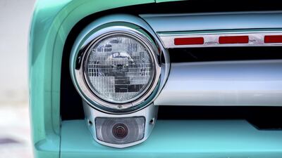 The previous owner had spent US$15,000 (Dh55,097) on paint alone. Victor Besa / The National