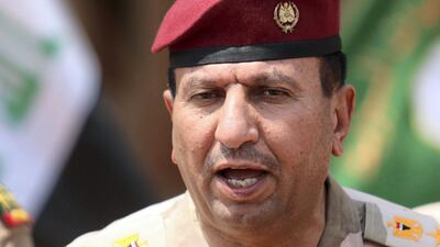 Staff General Jamil Al Shammari has been accused of ordering security forces to kill 29 protesters in a brutal crackdown on dissent in Iraq. AFP