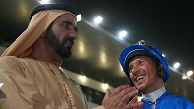 Sheikh Mohammed bin Rashid, Vice President of the UAE, could be set to have the services of Frankie Dettori.