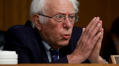 Independent Senator Bernie Sanders. Getty Images / AFP
