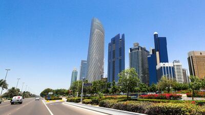 Abu Dhabi Corniche. Victor Besa / The National