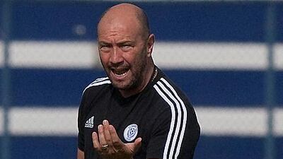 Al Nasr head coach Walter Zenga.