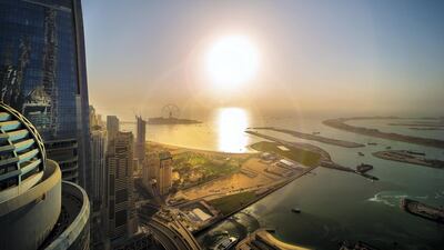 There's fantastic views out towards Bluewaters Island. Courtesy LuxuryProperty.com