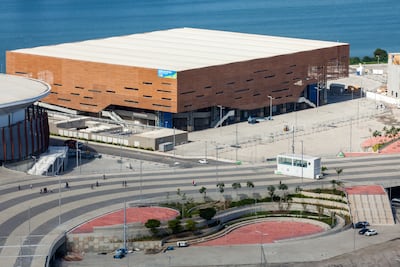 The Future Arena hosted handball during the 2016 Olympics in Rio. Photo: Portal Brazil 2016