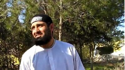 A video has been posted online that appears to show Abdul Waheed Majid, believed to be the first British suicide bomber to blow himself up in Syria. The footage apparently shows the 41-year-old, from Crawley in West Sussex, dressed in white — next to the large armoured lorry bomb which was driven into the walls of Aleppo prison on February 6, 2014. BBC